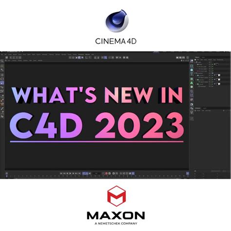 cinema 4d latest release|Maxon releases Cinema 4D 2023.1 .